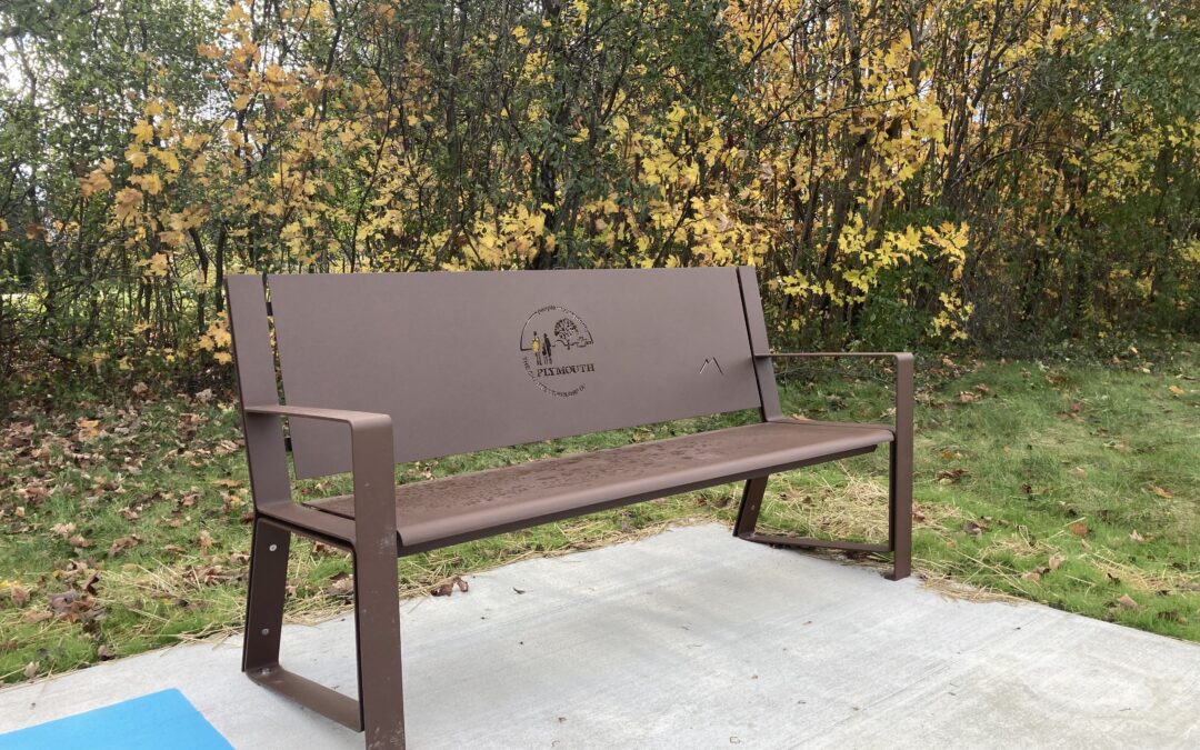 Fund Supports Michigan-Made Custom Bench at Neighborhood Park
